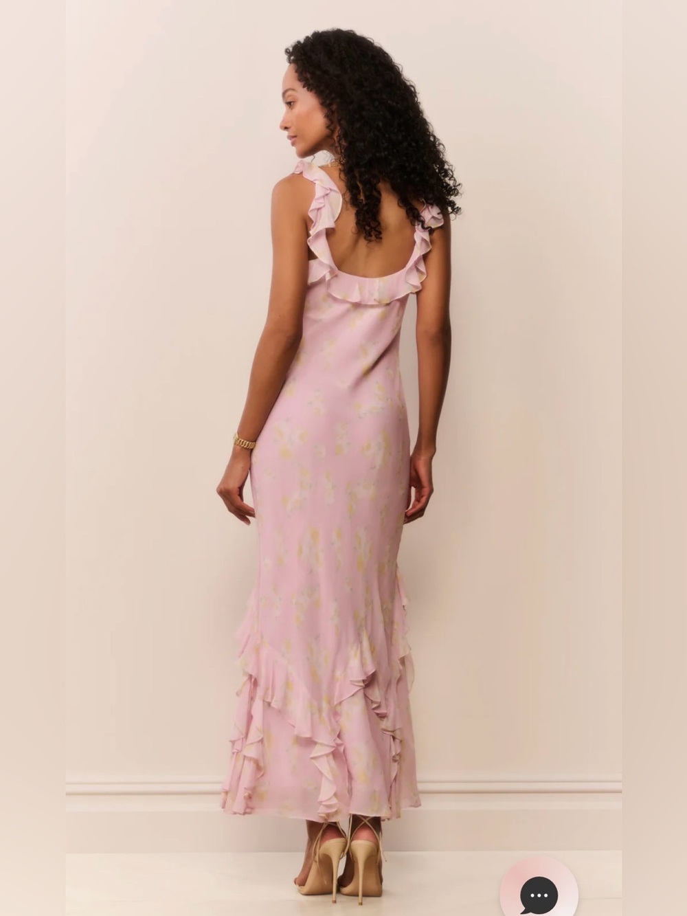 NWT LoveShackFancy Rosalina floral dress - Picture 5 of 10